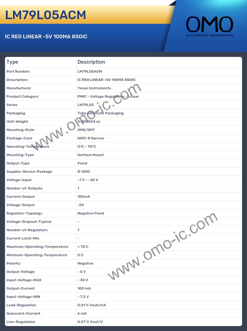 LM79L05ACM