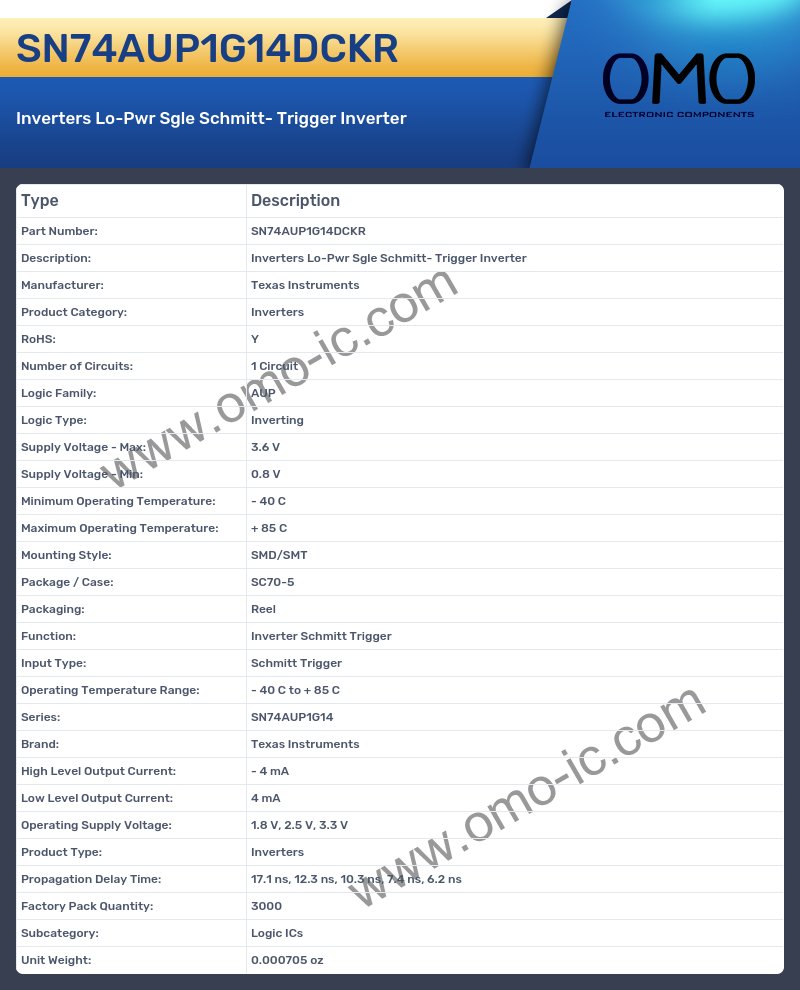 SN74AUP1G14DCKR