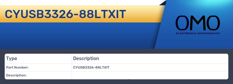 CYUSB3326-88LTXIT