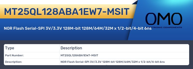 MT25QL128ABA1EW7-MSIT