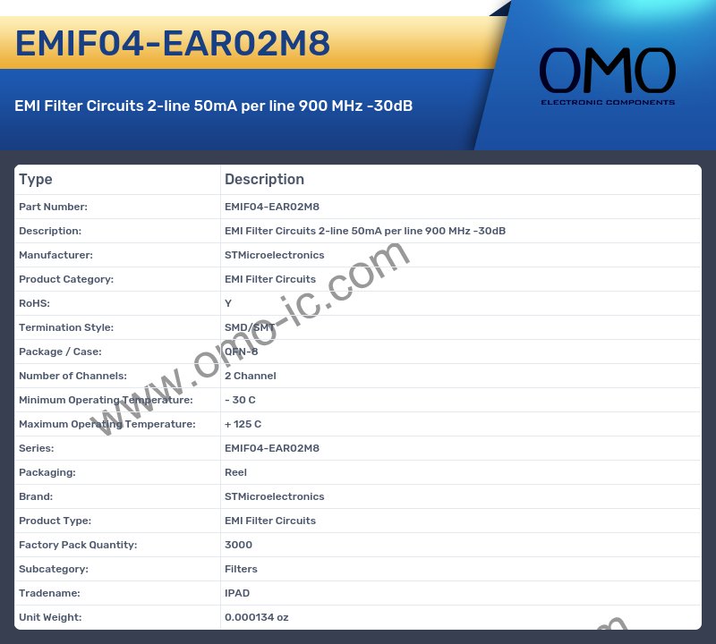 EMIF04-EAR02M8