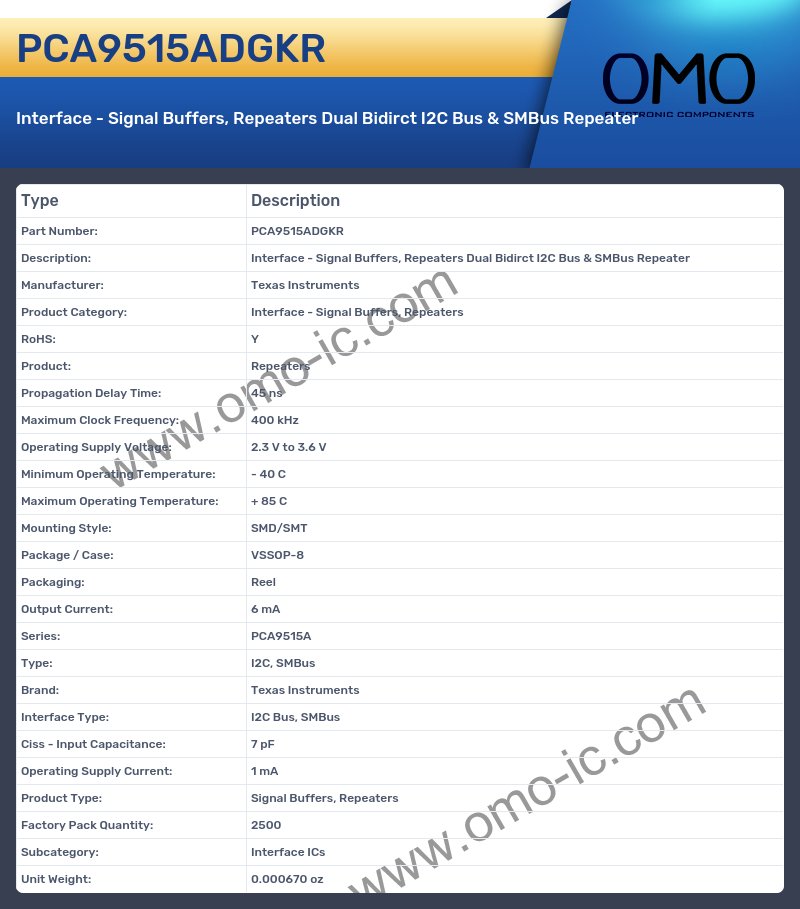 PCA9515ADGKR