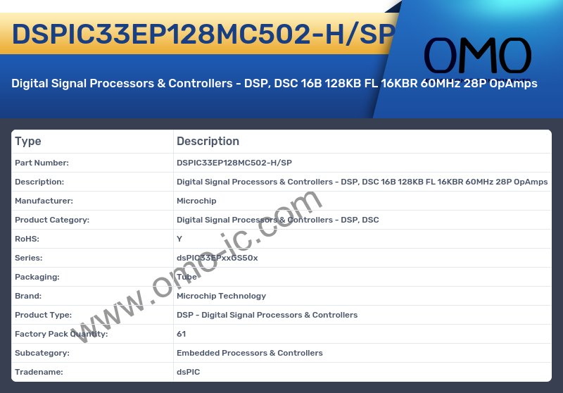 DSPIC33EP128MC502-H/SP