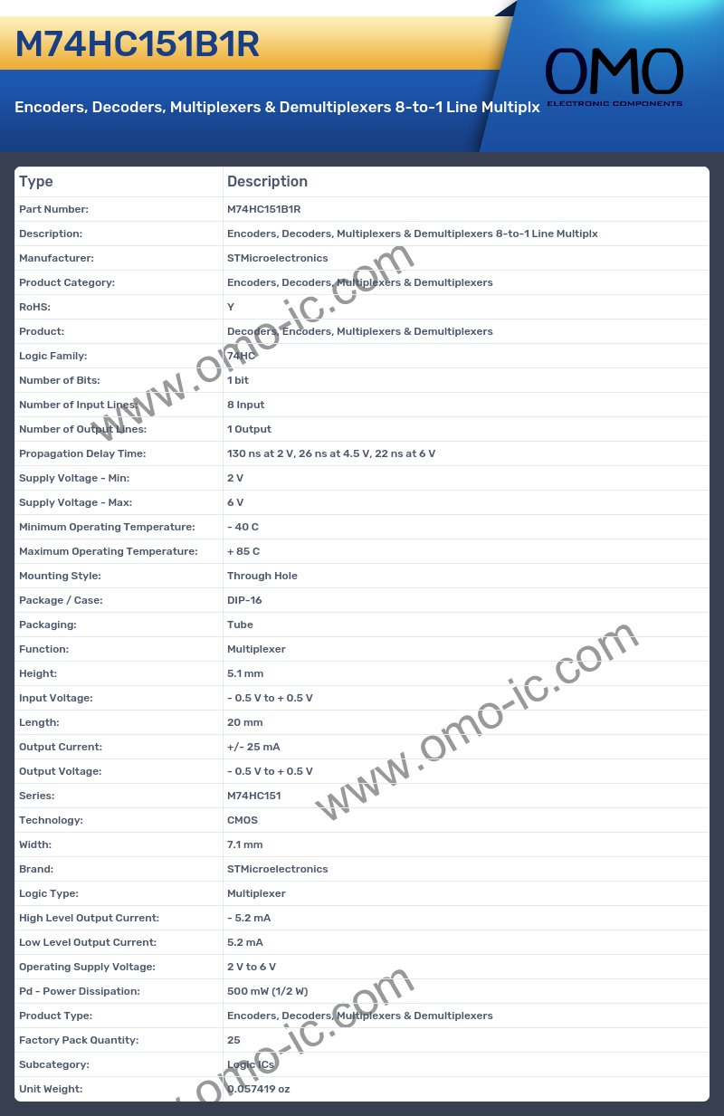 M74HC151B1R