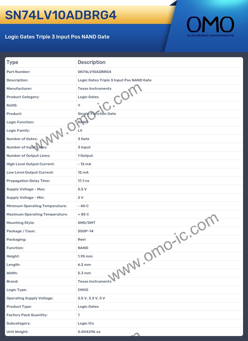 SN74LV10ADBRG4
