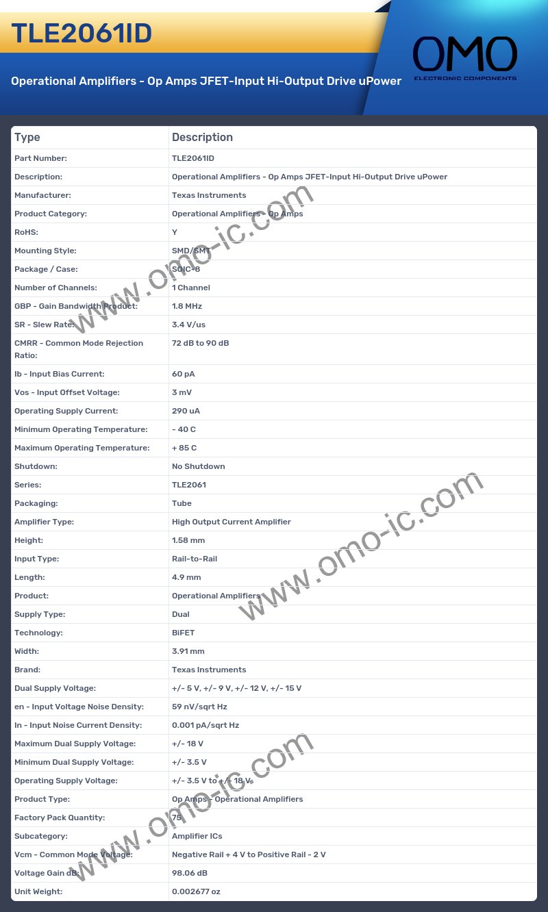 TLE2061ID