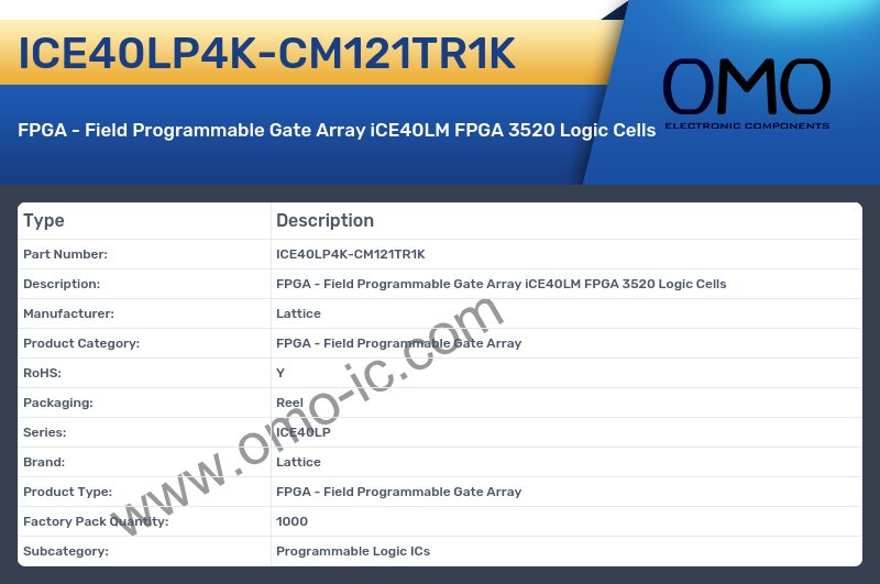 ICE40LP4K-CM121TR1K