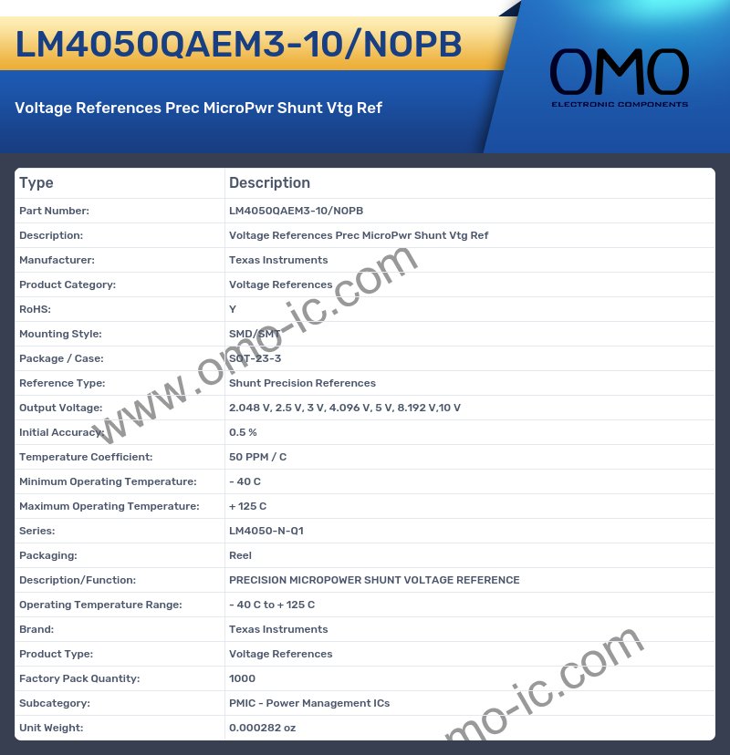 LM4050QAEM3-10/NOPB