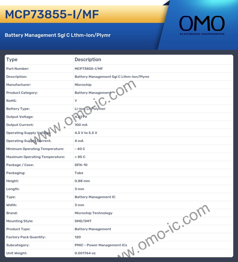 MCP73855-I/MF