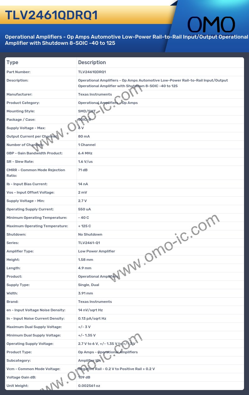 TLV2461QDRQ1