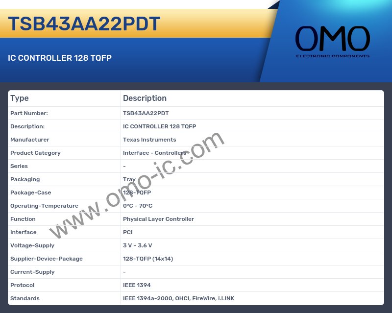 TSB43AA22PDT