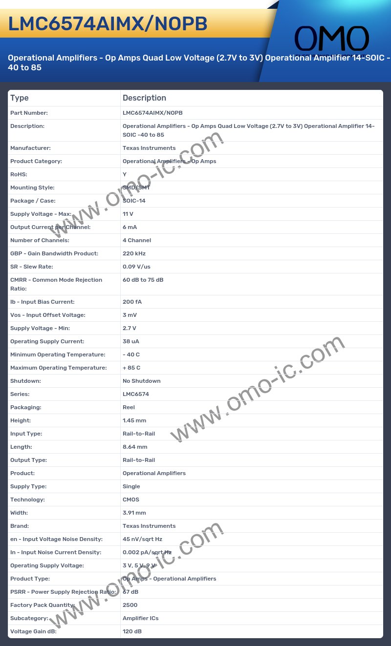 LMC6574AIMX/NOPB