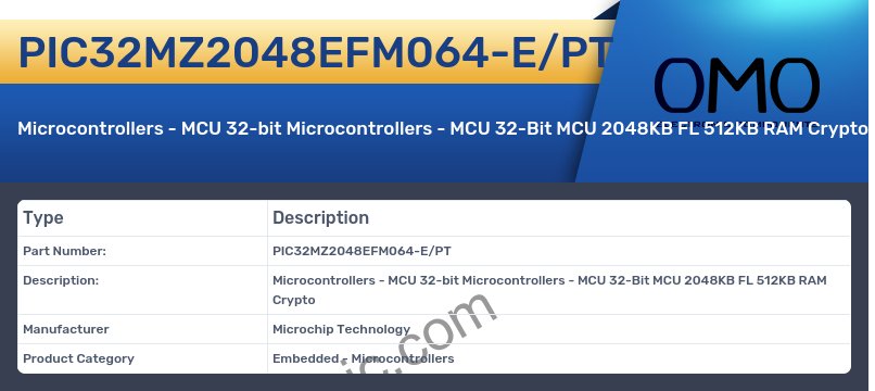 PIC32MZ2048EFM064-E/PT