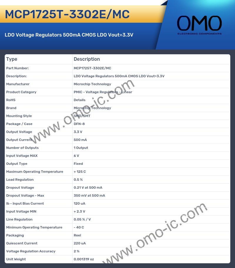 MCP1725T-3302E/MC