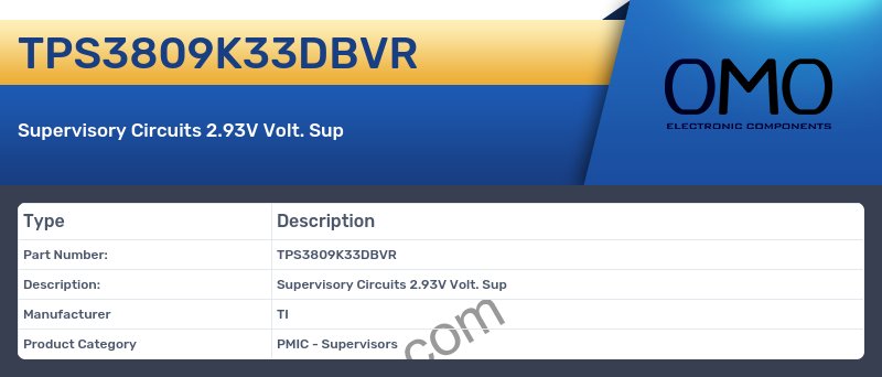 TPS3809K33DBVR