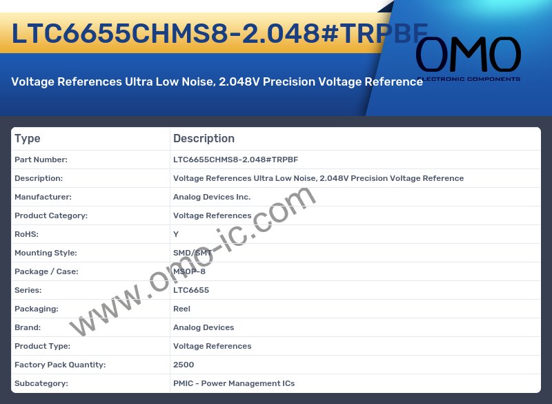 LTC6655CHMS8-2.048#TRPBF