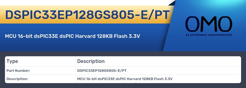 DSPIC33EP128GS805-E/PT