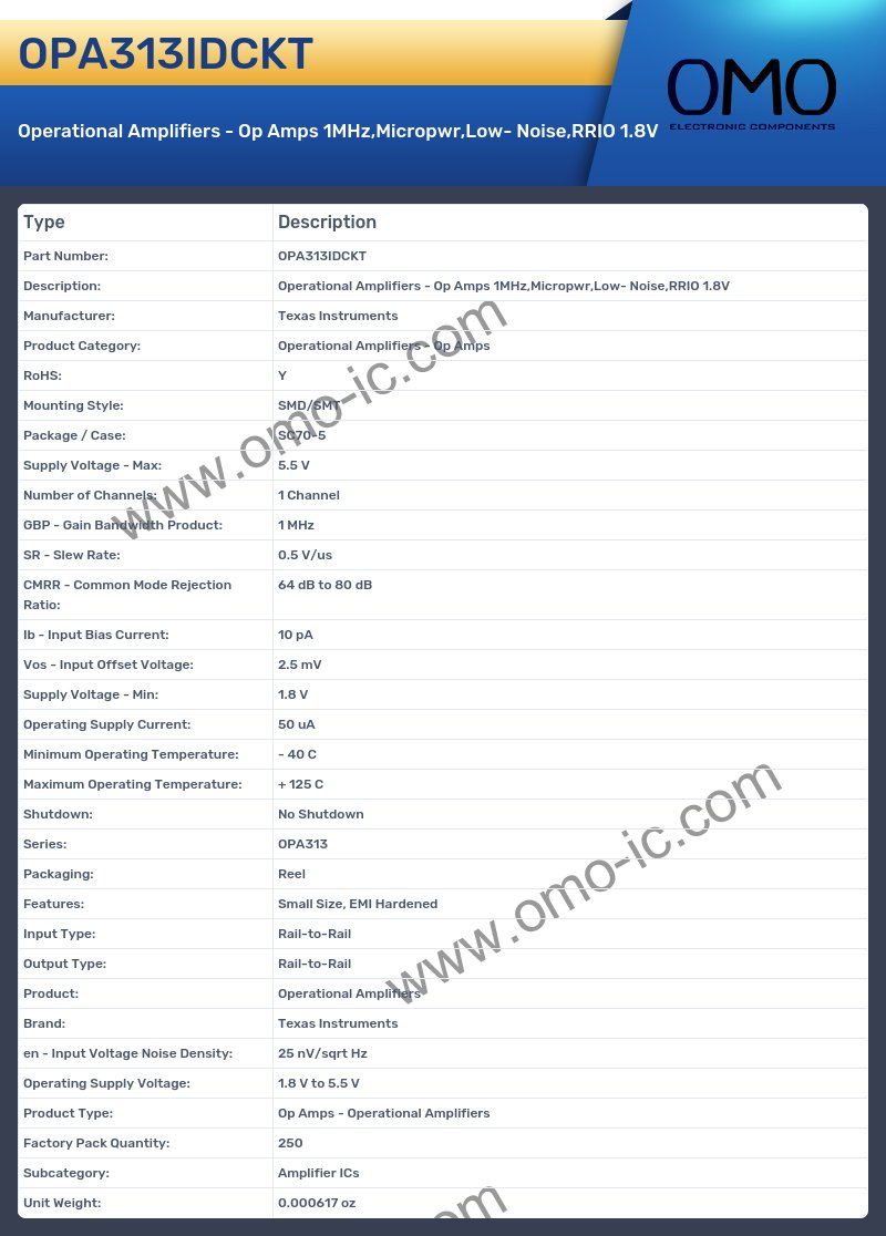 OPA313IDCKT