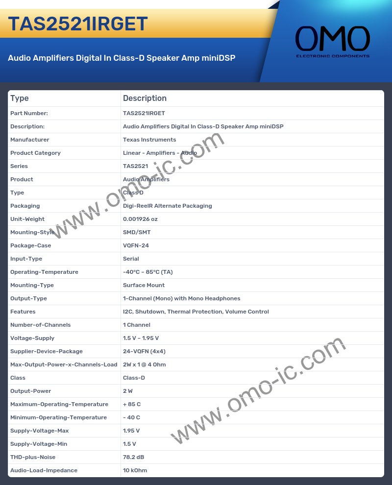 TAS2521IRGET