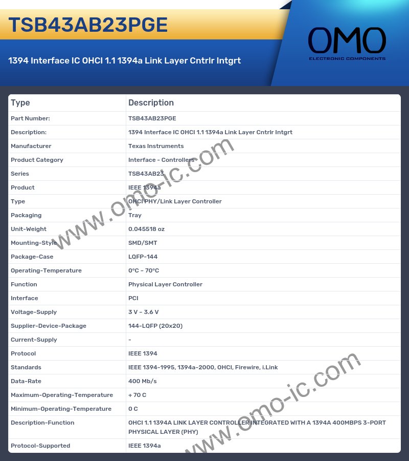 TSB43AB23PGE