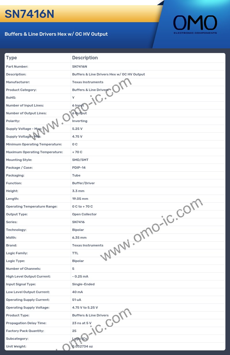 SN7416N