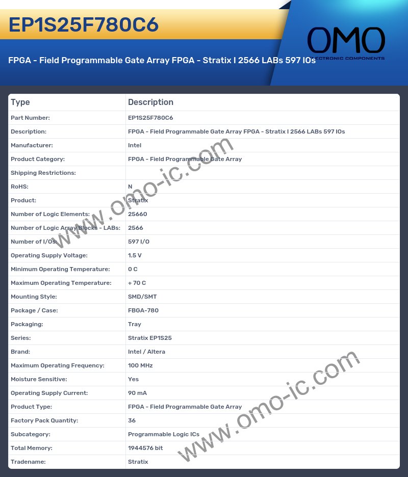EP1S25F780C6