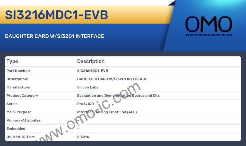 SI3216MDC1-EVB