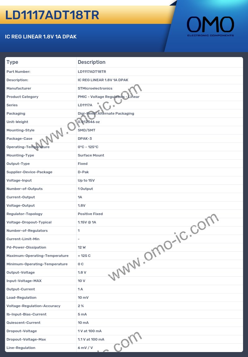 LD1117ADT18TR
