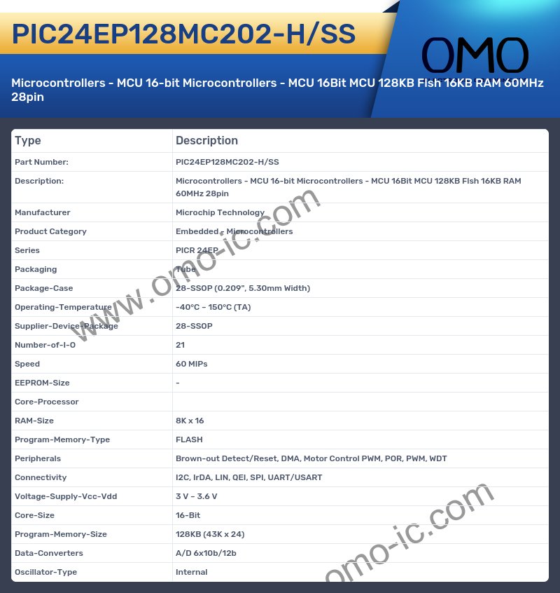 PIC24EP128MC202-H/SS