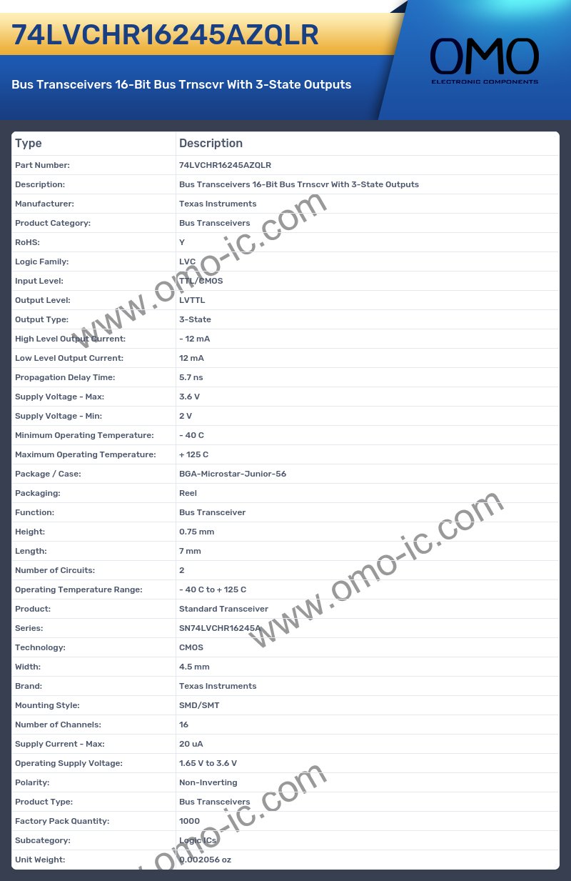 74LVCHR16245AZQLR