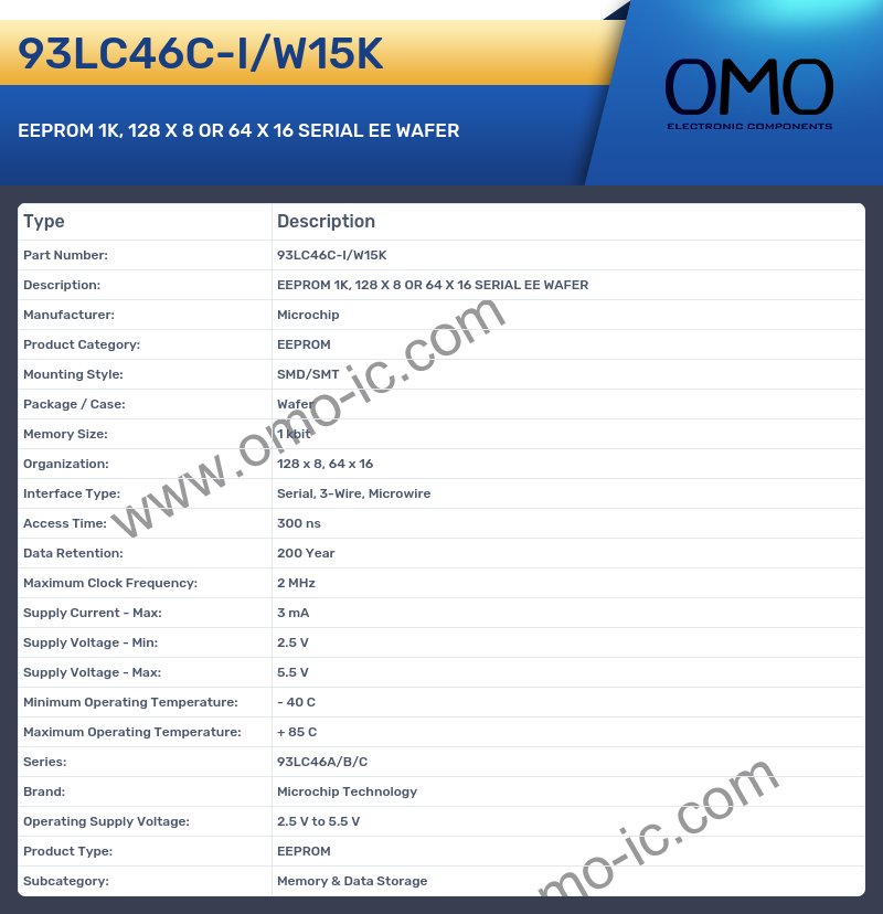 93LC46C-I/W15K