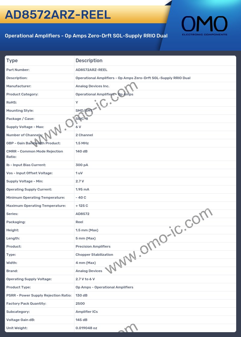 AD8572ARZ-REEL