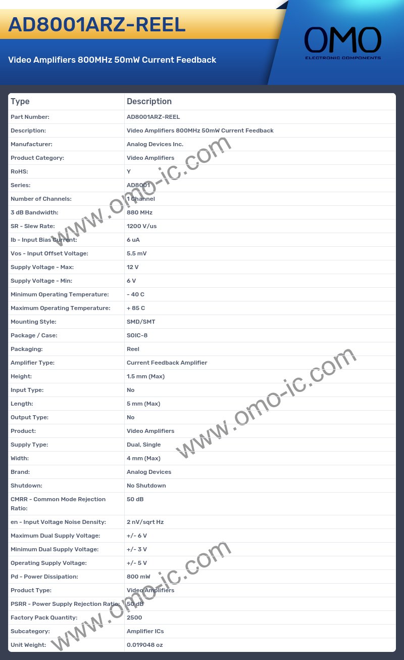 AD8001ARZ-REEL