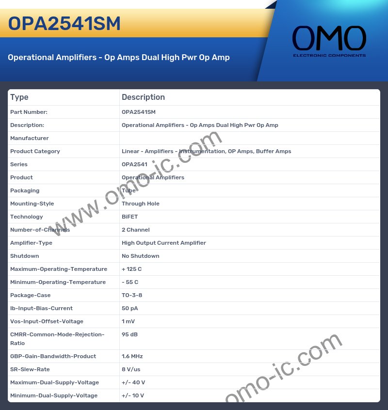 OPA2541SM
