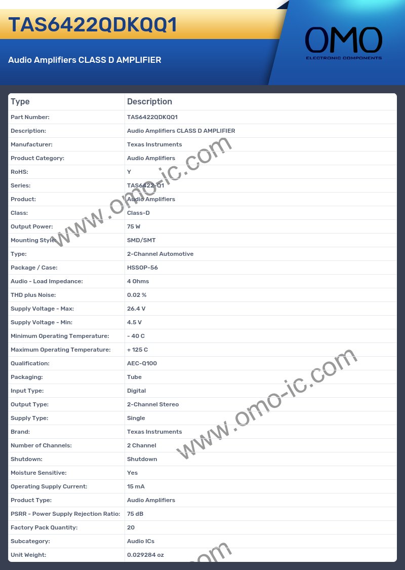 TAS6422QDKQQ1