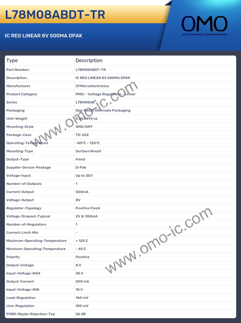 L78M08ABDT-TR