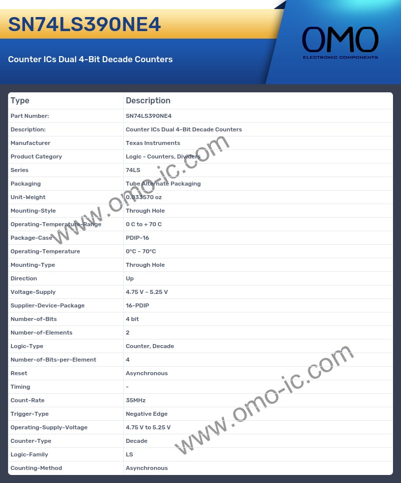 SN74LS390NE4