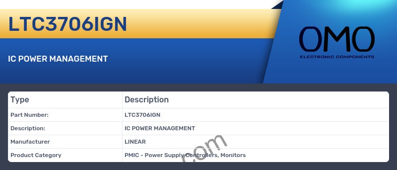 LTC3706IGN