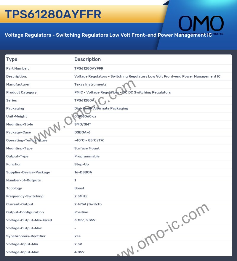 TPS61280AYFFR