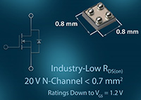 Si8824EDB N-Ch Chipscale MOSFET