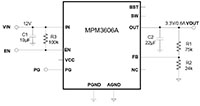 MPM3606A Synchronous Step-Down Converter