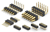 Spring-Loaded Target Connectors