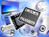 PAM8019 Amplifier and Headphone Driver