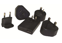 F Series 5 V Folding Prong Wall Adapters