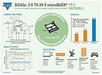 SiC43x 3 V to 24 V microBUCK®