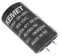 Snap-In Aluminum Electrolytic Capacitors