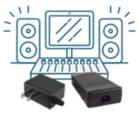 IEC 62368-1 Certified Power Adapters