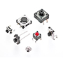 Tactile Switches in Various Size Configurations, P
