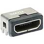 Micro-USB B Receptacle Waterproof SMT