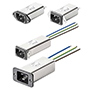 FN9255 Series RFI Filters with IEC Inlet C14 or C2